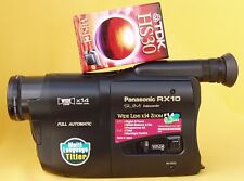 VHS-C Klassiker Panasonic NV-RX10EG ANALOG Camcorder 14x Zoom ++Händlerware++