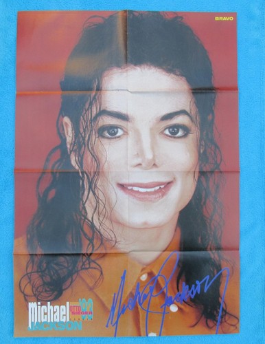 Michael jackson poster bravo - michael,