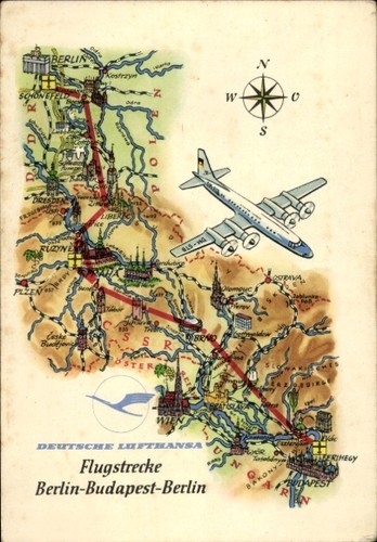 Landkarten lufthansa - landkarten,