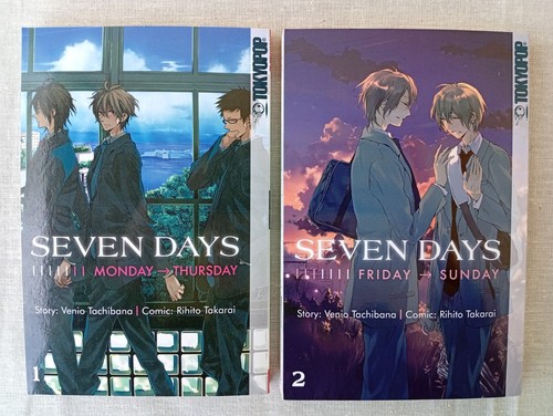 Seven days manga - manga, set