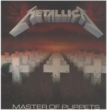 Metallica Master Of Puppets NEAR MINT Vertigo Vinyl LP