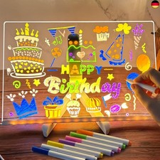  LED Notiztafel mit Farben