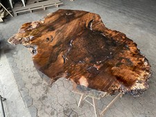 Tischplatte Massiv Nussbaum