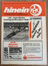 1FC Kaiserslautern vs. FC Bayern München 1980 UEFA Cup Programme