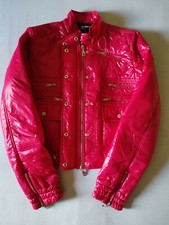 Original Jean Paul Berlin Glanznylonjacke 36 S Wetlook wie NEU in shiny pink