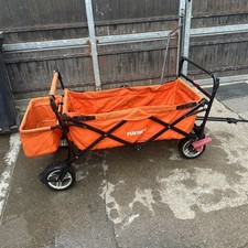 Faltbarer Bollerwagen "Fuxtec JW-76C" +++ Zusatzausstattung(Sicherheit+Komfort)