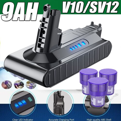 9000mah akku für dyson v10 - akku,