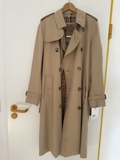 Brandneu Burberry Heritage Kensington Trenchcoat Honey mit Rechnung Gr. 48