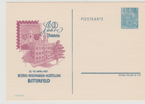 Privatpostkarte 1b bzw - pp, 5-d2-1b