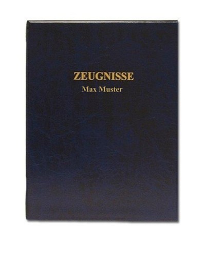 Zeugnismappe ringbuch rot oder - ringbuch,