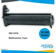 Original OKI Bildtrommel CYAN geeignet für C610 44315107 20.000 Seiten NEU