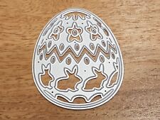 Prägeschablone Stanzschablone Ausverkauf Hobbyaufgabe Ostern Osterei Hase