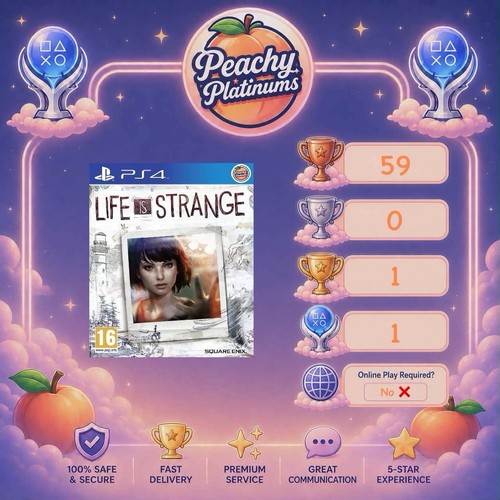 Life strange ps4 - strange, platinum