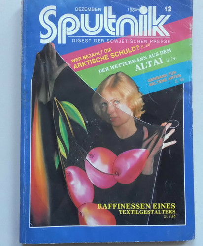 Sputnik 1984 zeitschrift - 1984,
