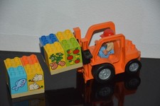 LEGO® Duplo - Stapler - Gabelstapler - 2 Paletten mit Sondersteine - TOP