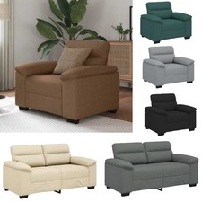 Sofa Stoff Einzelsofa 2-Sitzer