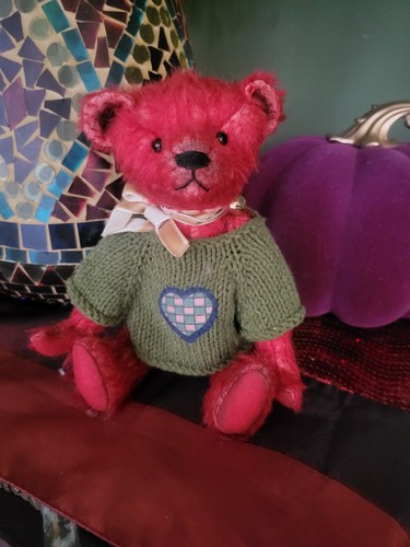 Künstlerteddy 22cm reine - 22cm,,