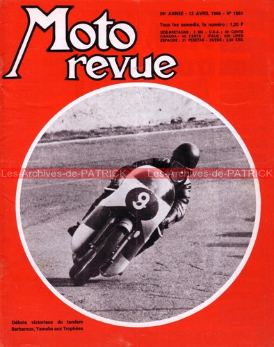 Moto revue 1881 - revue, guzzi