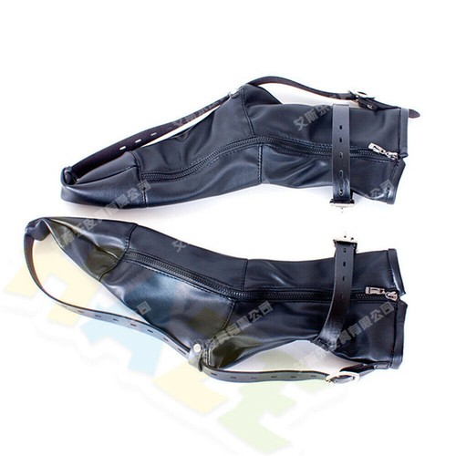Leder bondage booties fuß - leder,