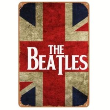 Blechschild The Beatles