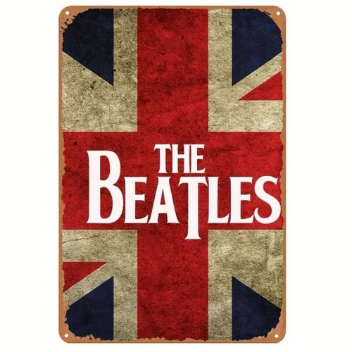 Blechschild the beatles - the,