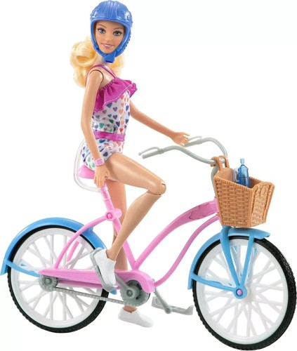 Barbie puppe fahrrad - set, mit