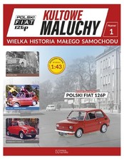 Model Car Fiat 126 126P Polski