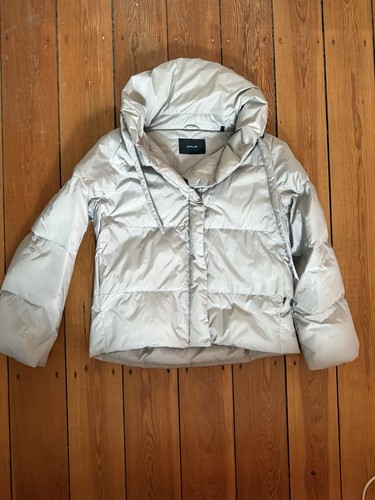 Graue damen jacke - jacke, winterjacke