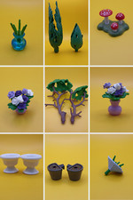 Playmobil, Pflanzen, Blumen