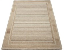 Beige 160X230 cm Teppich 100%