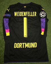 Roman Weidenfeller CL Torwarttrikot BVB Dortmund wie Matchworn Torwart Trikot
