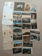 Konvolut von alten  Ansichtskarten, Postkarten und Briefen plus 1× CDV