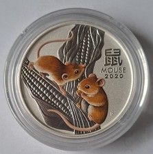 2 OZ Silbermünze Lunar III
