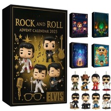 Elvis Presley Adventskalender 24-tägiger Weihnachtscountdown-Kalender DE