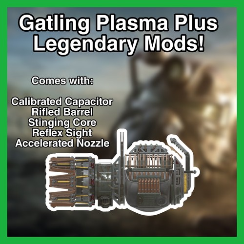 Fallout gatling - fallout, 76
