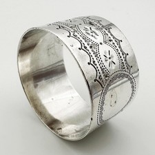 SERVIETTENRING STERLINGSILBER