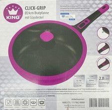 Bratpfanne king click grip - king, click-grip