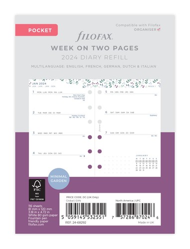 Filofax garden wtv - wtv, diary