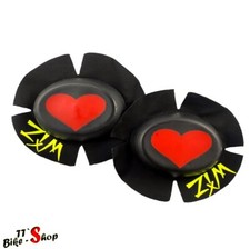 Wiz Knieschleifer, Heart / Herz in Schwarz-Rot