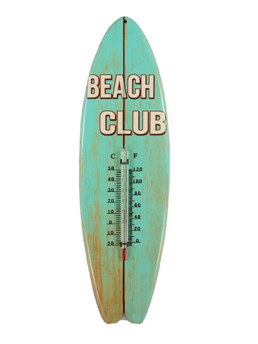 Blech thermometer 37x11 cm - thermometer,