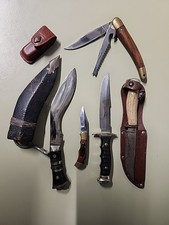 5 Stück Messer Taschenmesser Klappmesser Fischmesser Jagdmesser von Muela