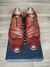 LAWRENCE GREY / Herren-Schuhe BROGUES / Größe: 43 /Farbe: Braun /TOPZUSTAND