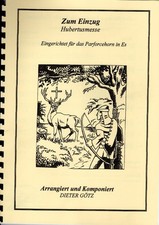 Noten Hubertusmesse Zum Einzug Parforcehorn in Es