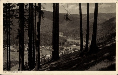 Meuselbach schwarzmühle - ak,