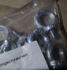 10Stück Packung Ringschrauben  M8 verzinkt  / Aktion LiReg2K2-