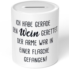 Ich habe gerade Wein gerettet