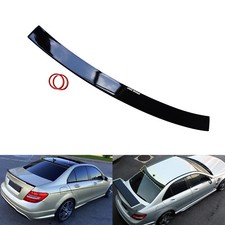 Dachspoiler Dachflügel dunkel für MERCEDES C-KLASSE W204 Dachheckspoiler