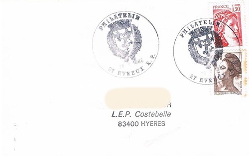 Frankreich sonderstempel aus - frankreich,