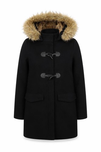 Zara damen dufflecoat größe - zara,