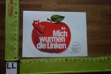 Alter Aufkleber Politik Partei